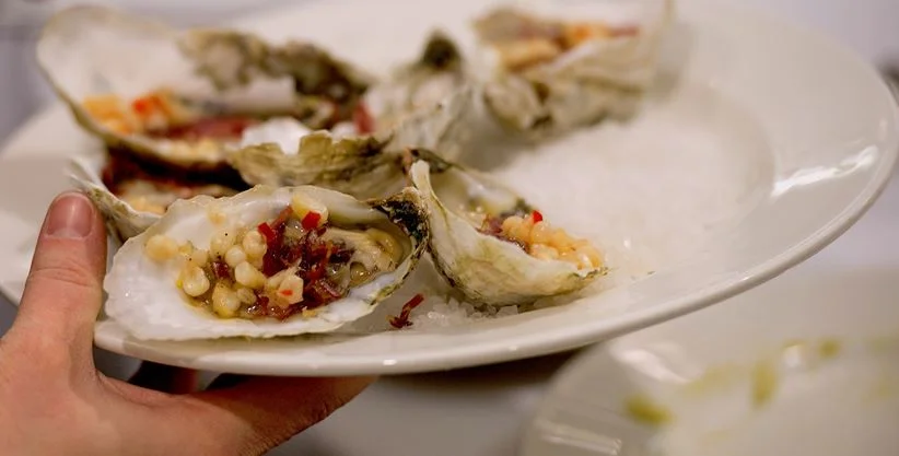 Oysters, Tacos, and Caramel-Pretzel Ice Cream