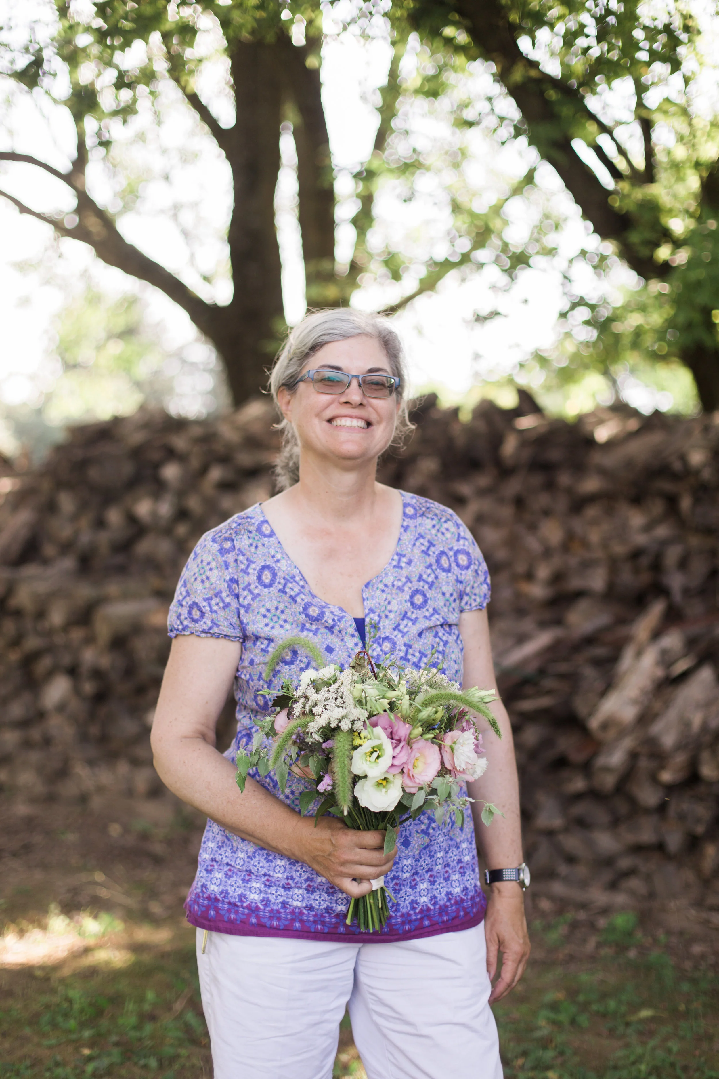 Thank goodness for Carin Celebuski of Ladybrook Farm - she helped out at the event. She just started an amazing diversified farm in Monkton, MD.