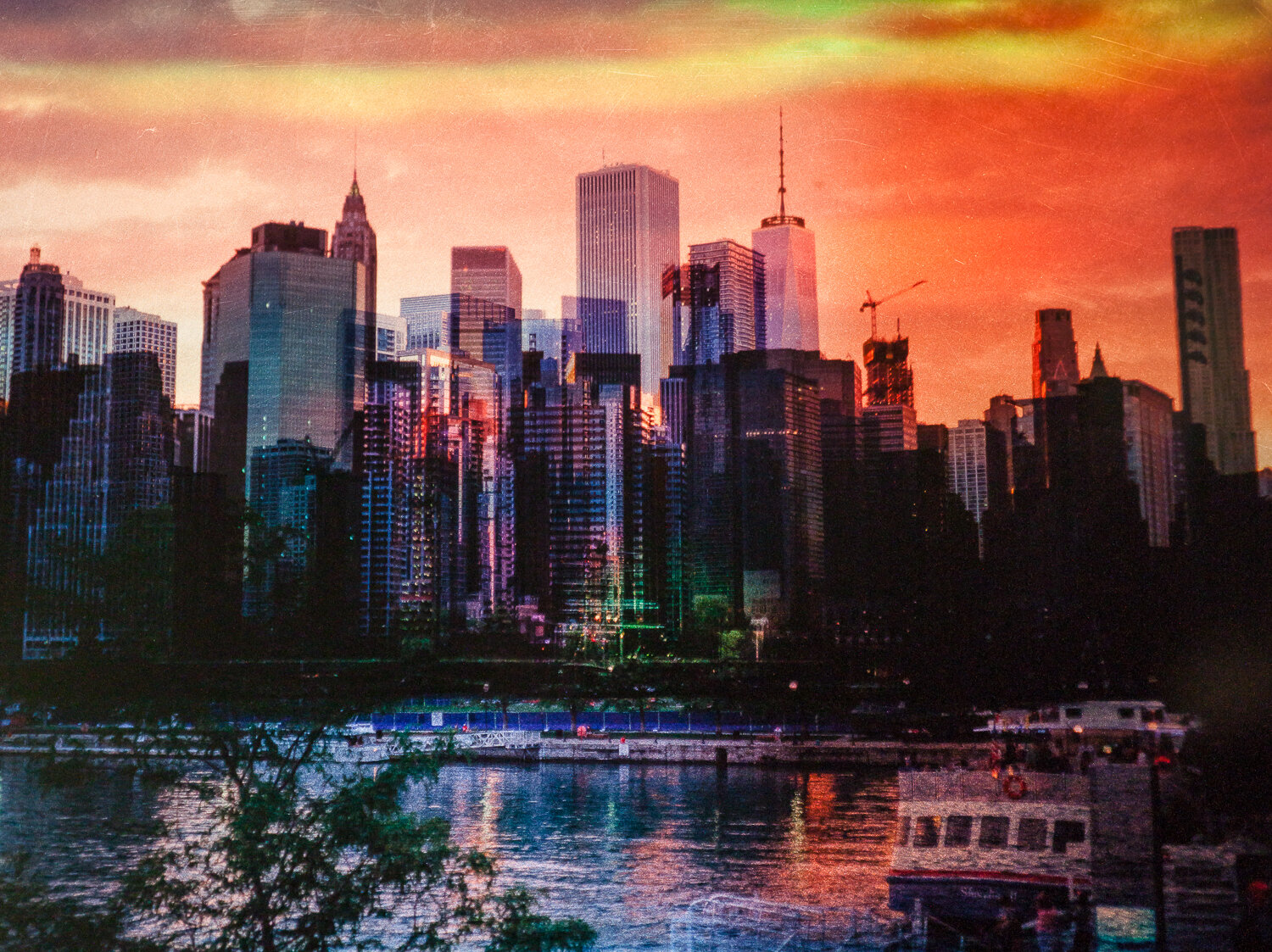 Sunset by the lake (Main Square from the Outskirts) , 2017 Archival pigment print on pearl-metallic paper 26.7 x 20 in Edition of 11 + 2 Artist prints