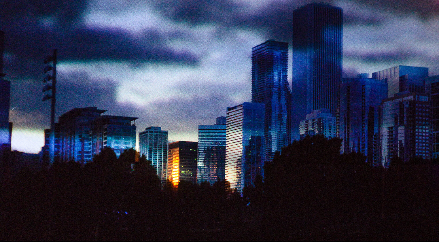 Break of day from Amanecer Lake, 2017 Archival pigment print on pearl-metallic paper 30.5 x 16.7 in Edition of 11 + 2 Artist prints
