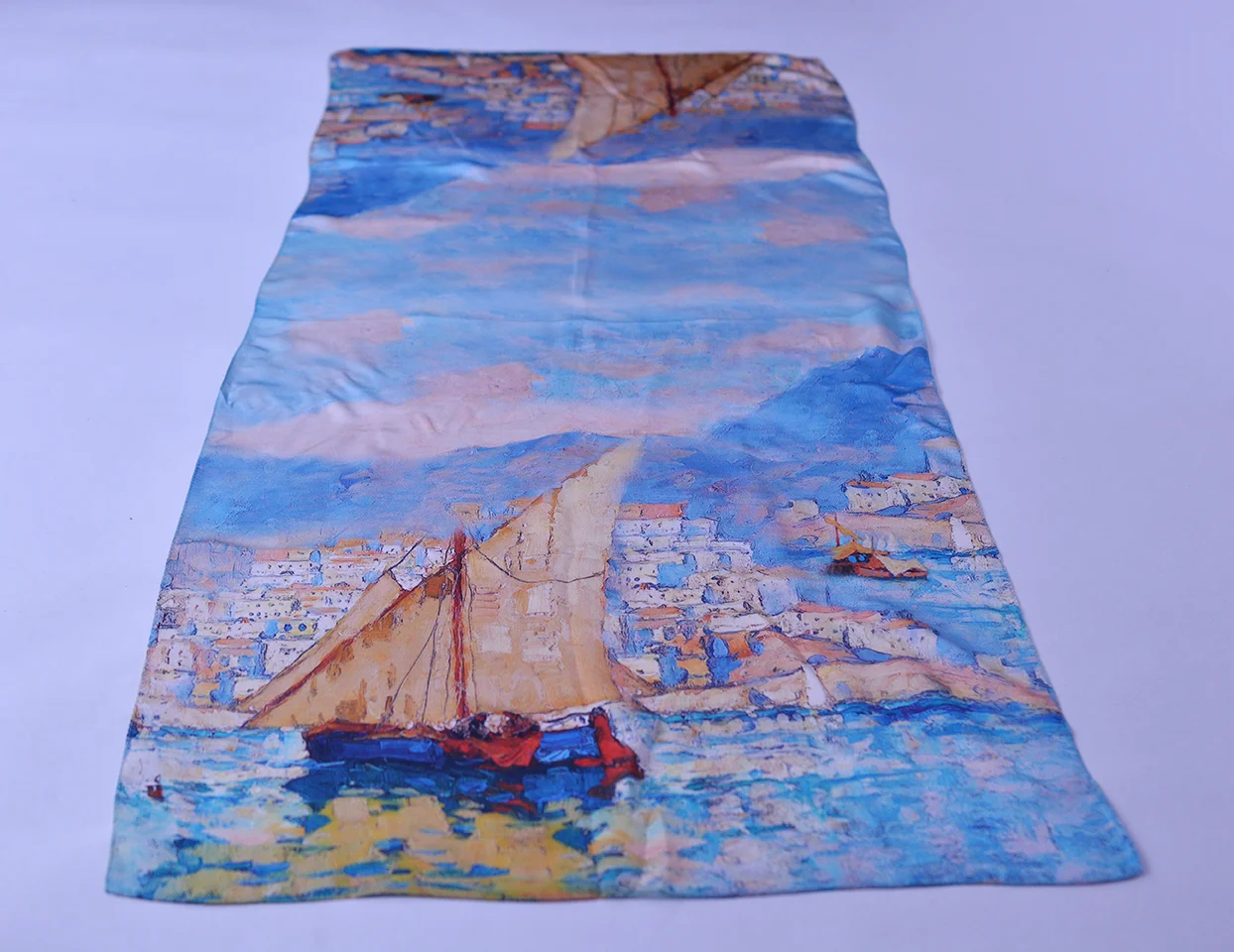 Silk Scarf - Seascape 