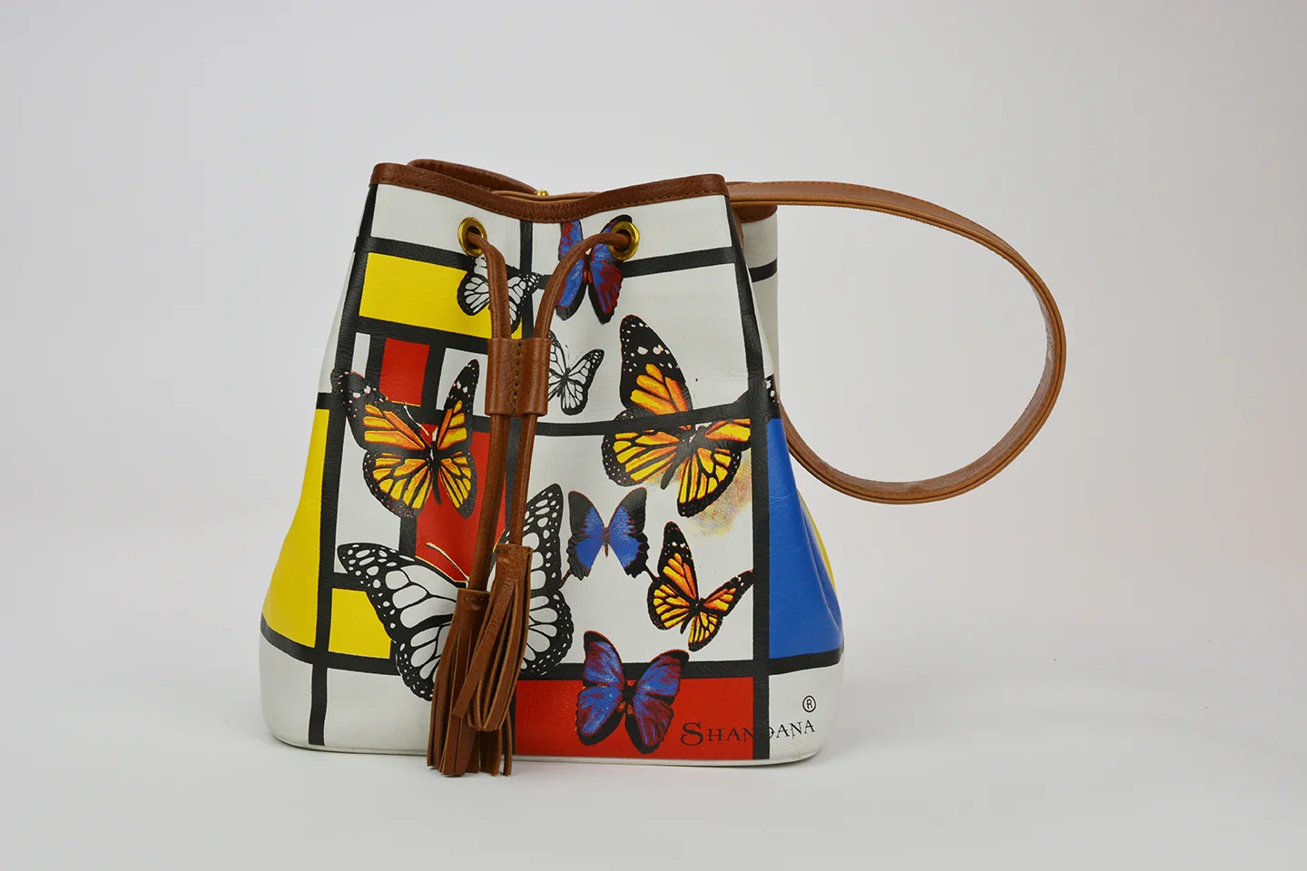 Mondrian's Butterflies Bag