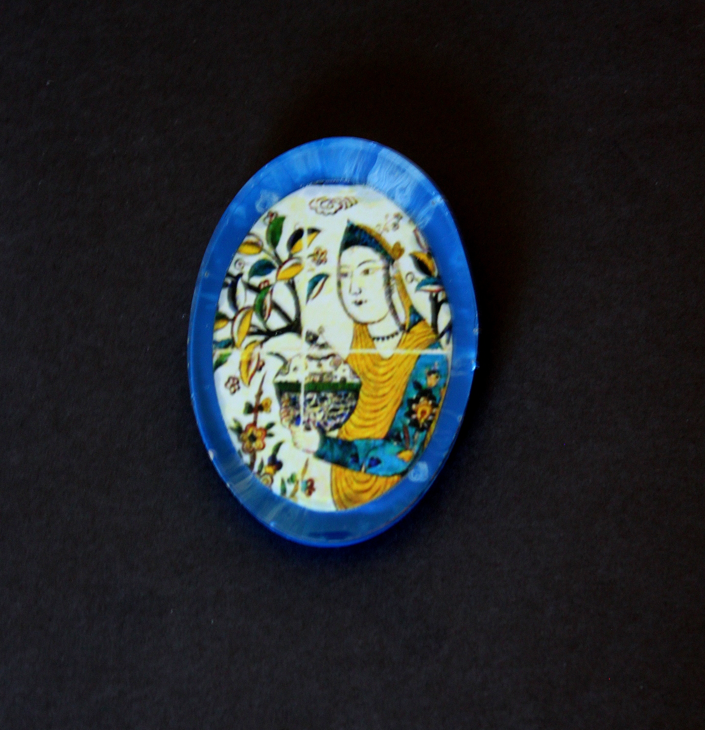 Garden of Eden Pendant Or Brooch 