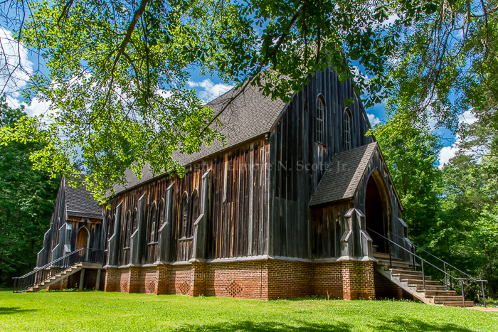 St. Luke's (Historic) Episcopal Church - Old Cahawba Architectural Park - Orrville. AL