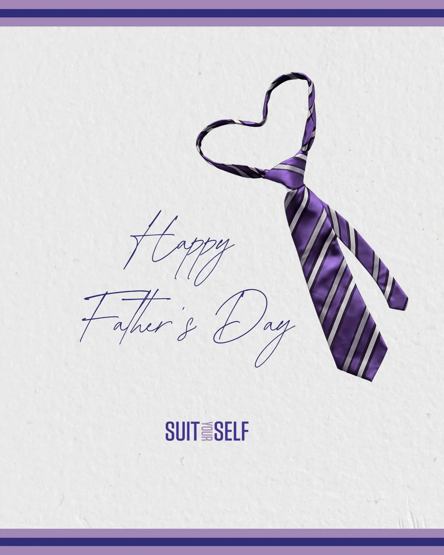 Happy Father&rsquo;s Day to the dads, father figures, and mentors who lead with strength, support, and heart. 💙✨At Suit Yourself, we celebrate every father who inspires confidence, resilience, and kindness in the lives of those around them every day