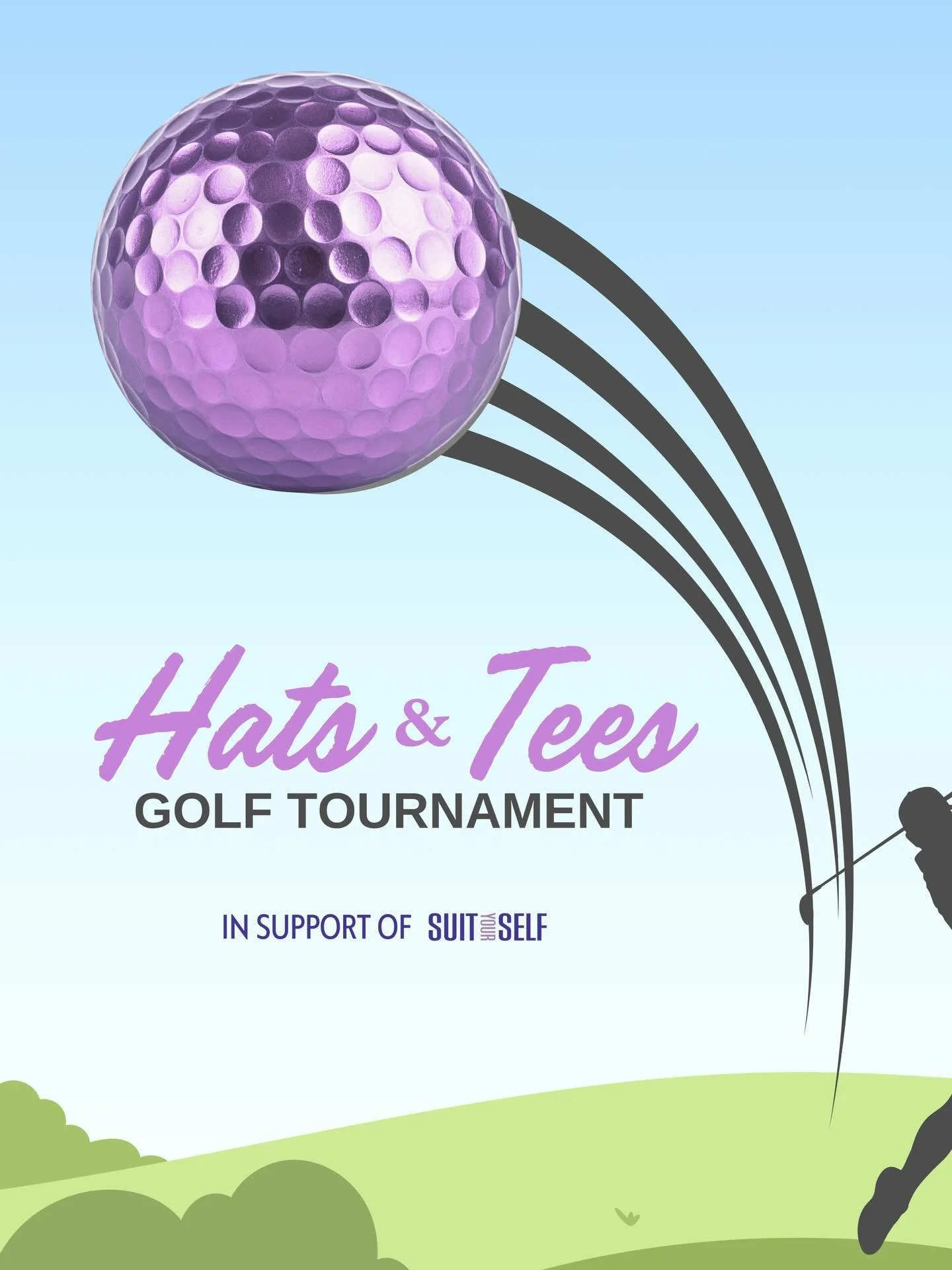 Today&rsquo;s the day! ⛳️
Show us your best shot at the Hats &amp; Tees golf tournament in support of Suit Yourself.

With partly cloudy skies expected this afternoon in Beaumont, it&rsquo;s shaping up to be a great day on the course. Good luck to al