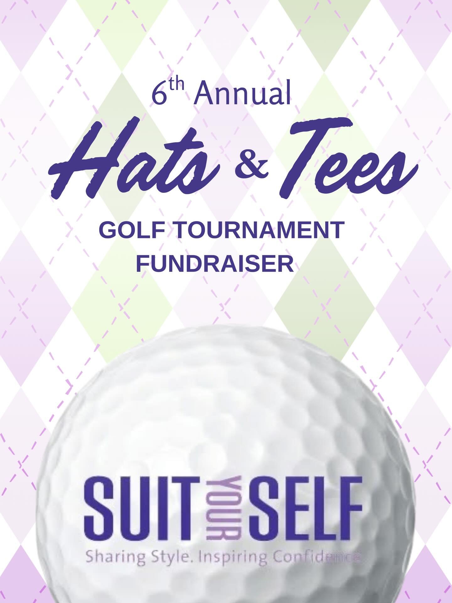 ⛳️ Just 2 Days Until Tee Time! 

Join us on June 18 from 2:00 PM &ndash; 7:00 PM at Coloniale Golf Club in Beaumont for Suit Yourself's Hats &amp; Tees 6th Annual Golf Tournament Fundraiser!

Register today:
https://www.canadahelps.org/en/charities/s