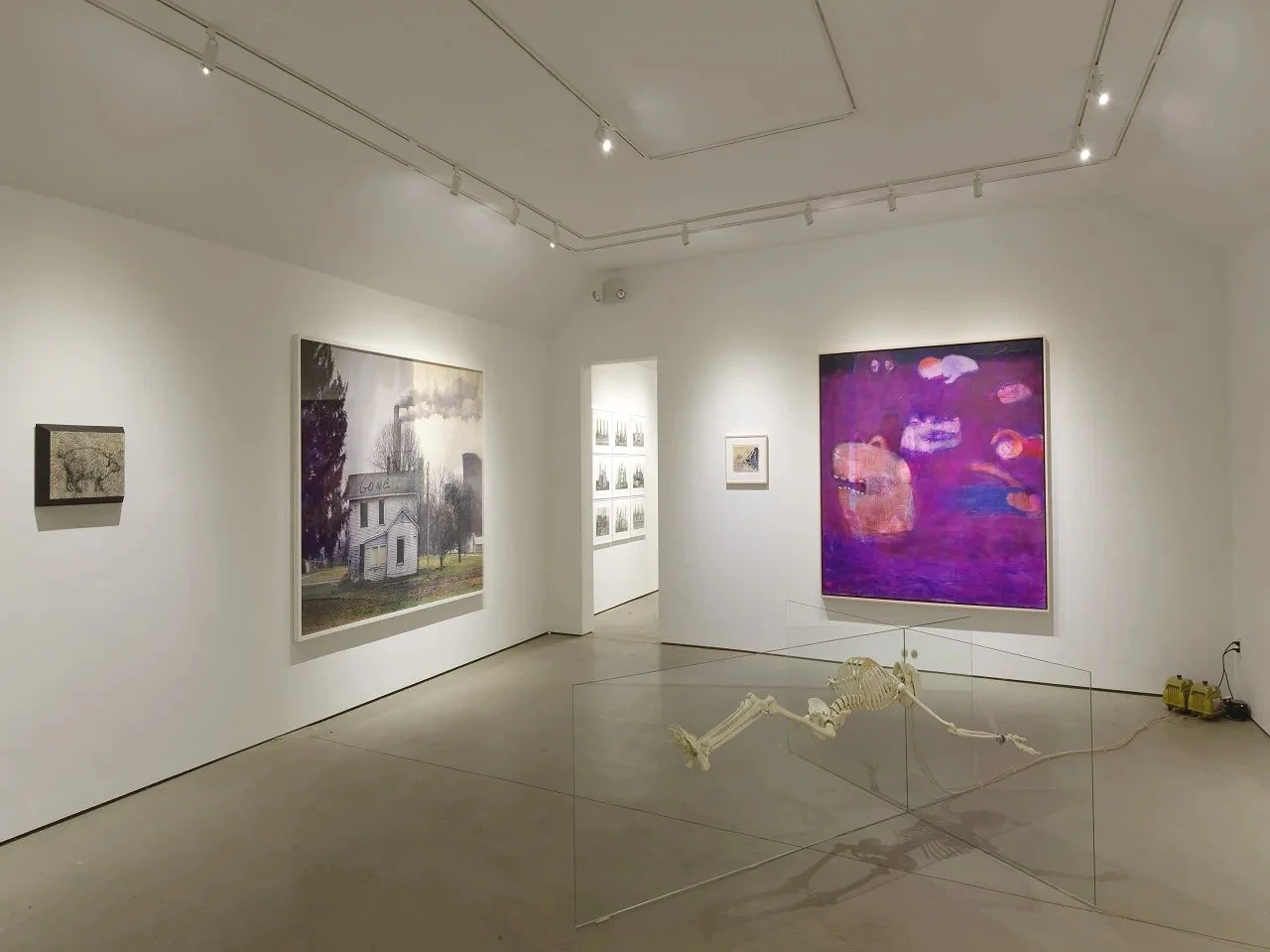  The Hall Art Foundation, Reading, Vermont and Derneberg, Germany   THE SOLICE OF AMNESIA  (May - October 2018)  An exhibition in Reading, Vermont, co-curated with American artist  Alexis Rockman  from Hall Art Collection about the psychological effe