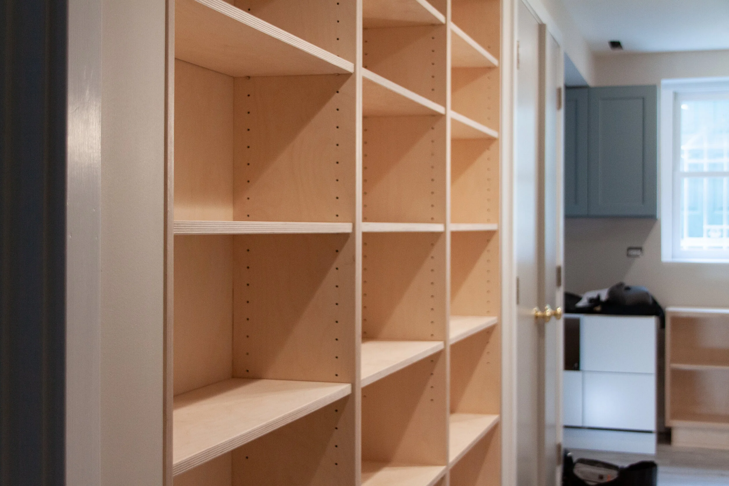 Custom + Built-in — 57th Street Bookcase & Cabinet