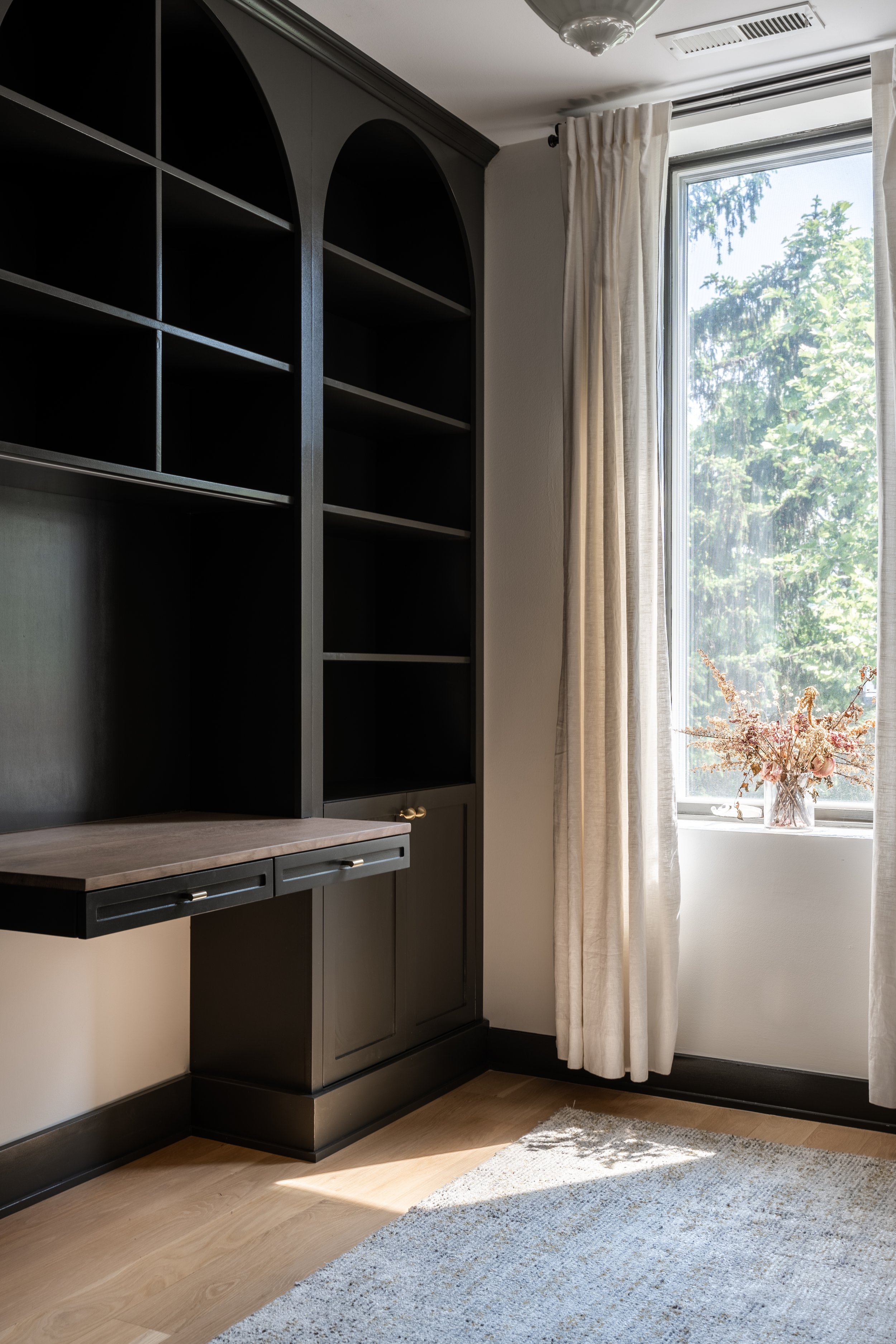 Custom + Built-in — 57th Street Bookcase & Cabinet