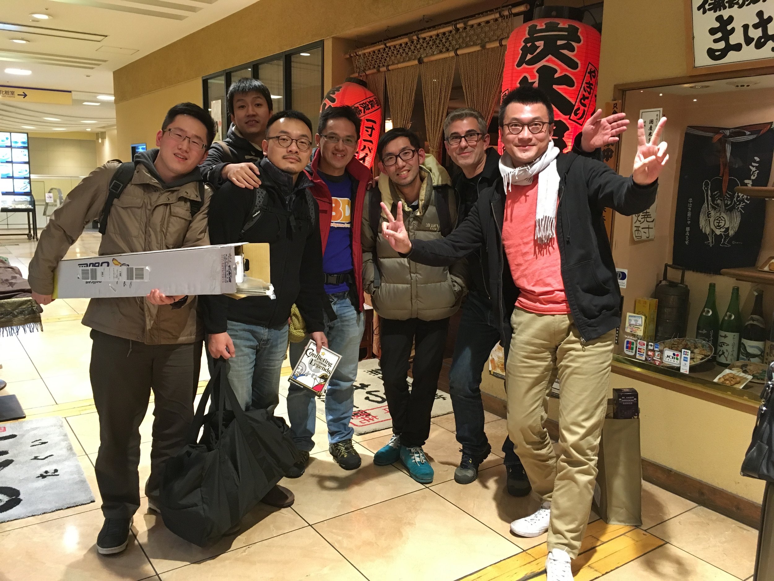 Last night at Game Market.