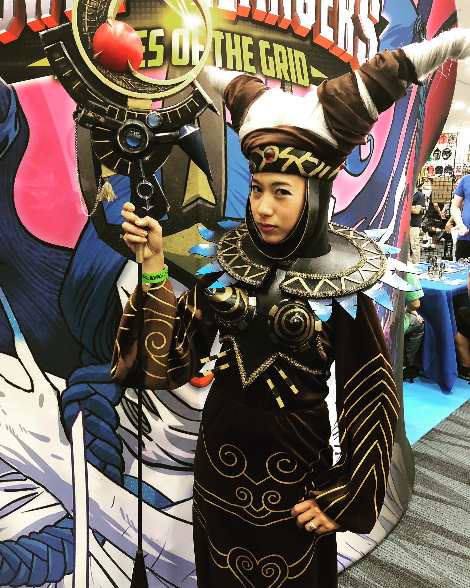 Malika Lim as Rita Repulsa!