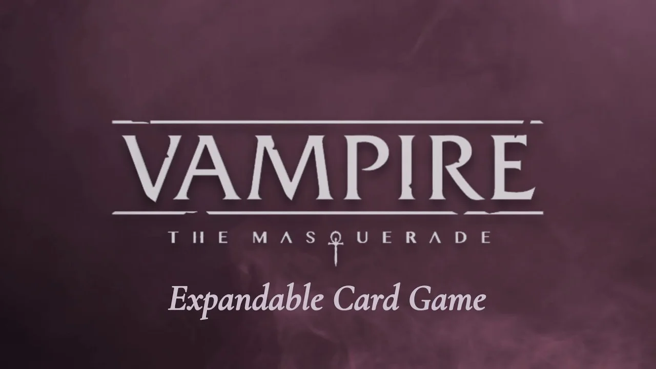 Vampire the Masquerade: Expandable Card Game Title