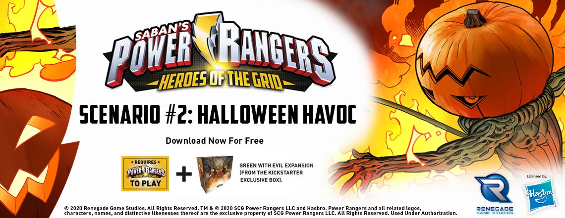 Power Rangers: Heroes of the Grid Scenario 2: Halloween Havoc - click the banner or download it here !
