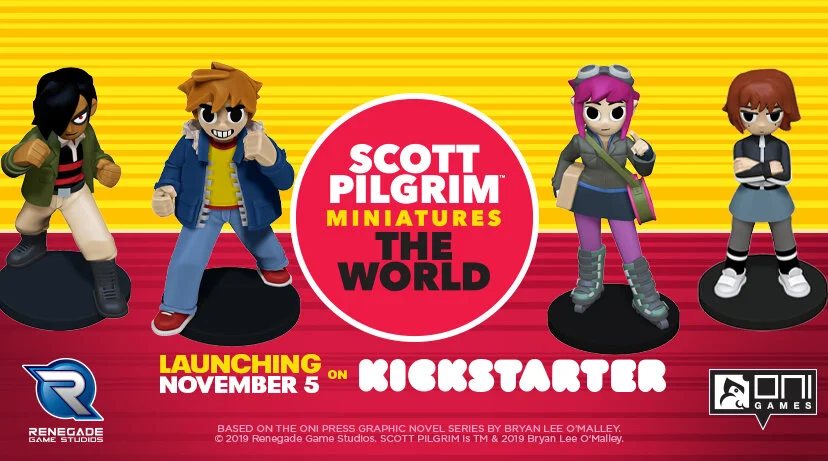 Scott Pilgrim Miniatures the World Launching November 5