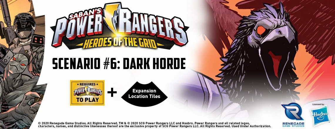 Power Rangers Heroes Of The Grid Scenarios Renegade Game Studios