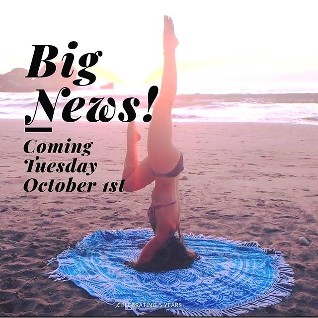 CELEBRATING 5 YEARS 
Big news coming Tuesday, October 1st!! October 1st Mark's my 5 year Anniversary of being the @cityoflockport 's first yoga studio. 
Stay tuned for the announcement and be sure to stop by Sunday, October 6th 1130-130p for the 5 ye