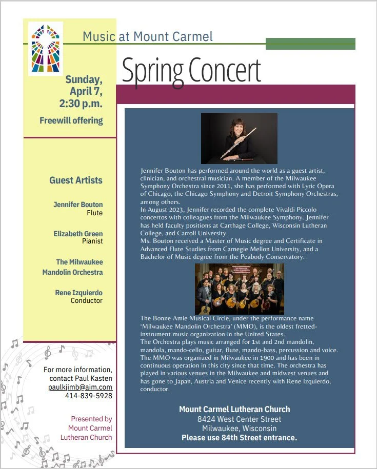Music at Mt. Carmel