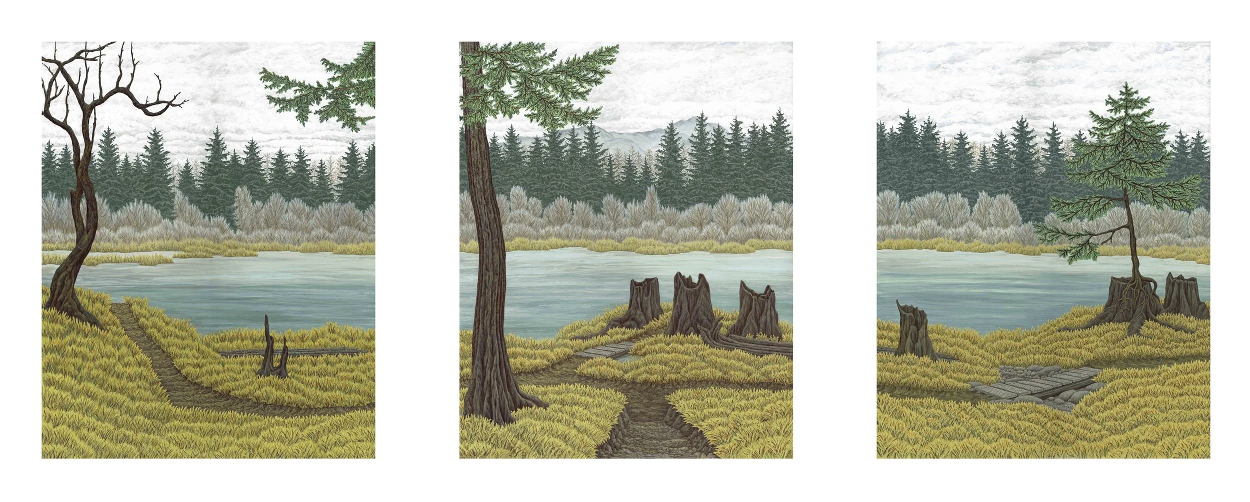 Progression Triptych