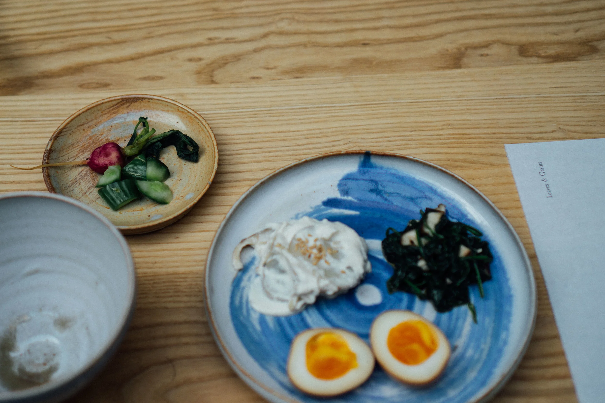 Japansk breakfast at Alma, Stockholm - by shellsten