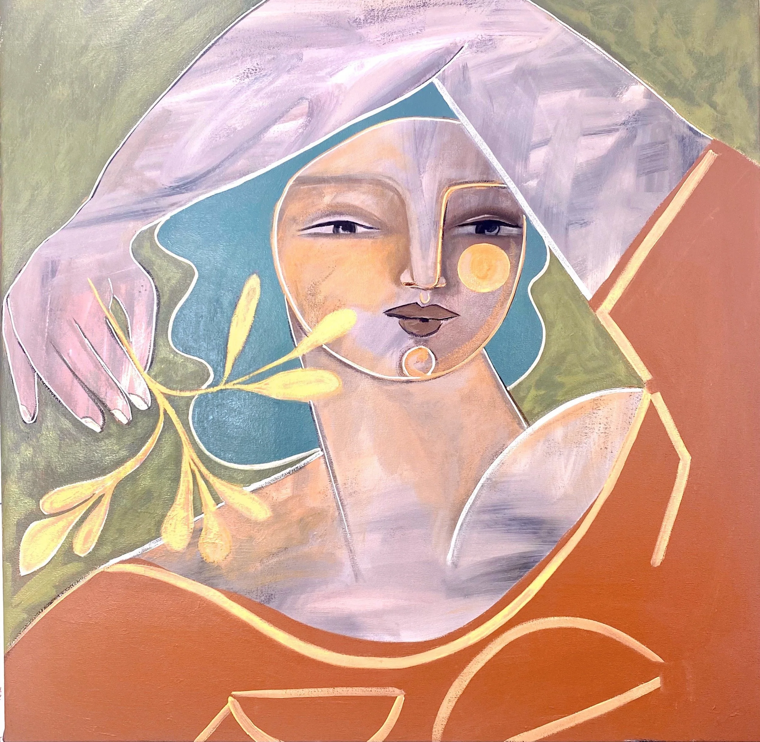 To Those Who Wait:36x36:2023.JPG