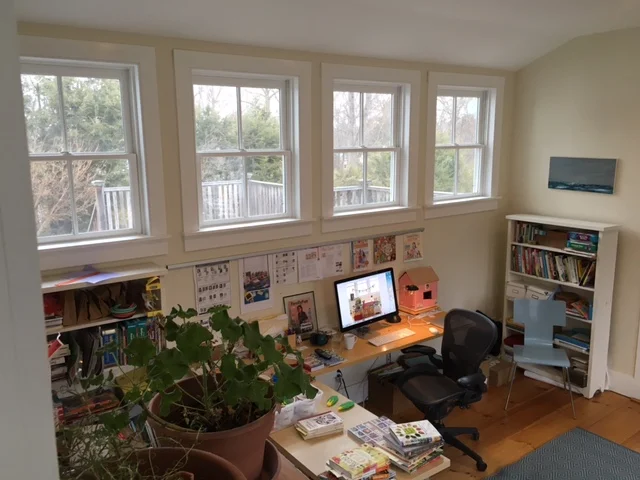 My desk!