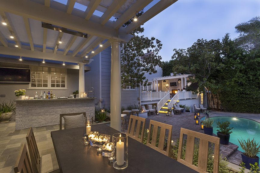 West Hollywood Outdoor Kitchen