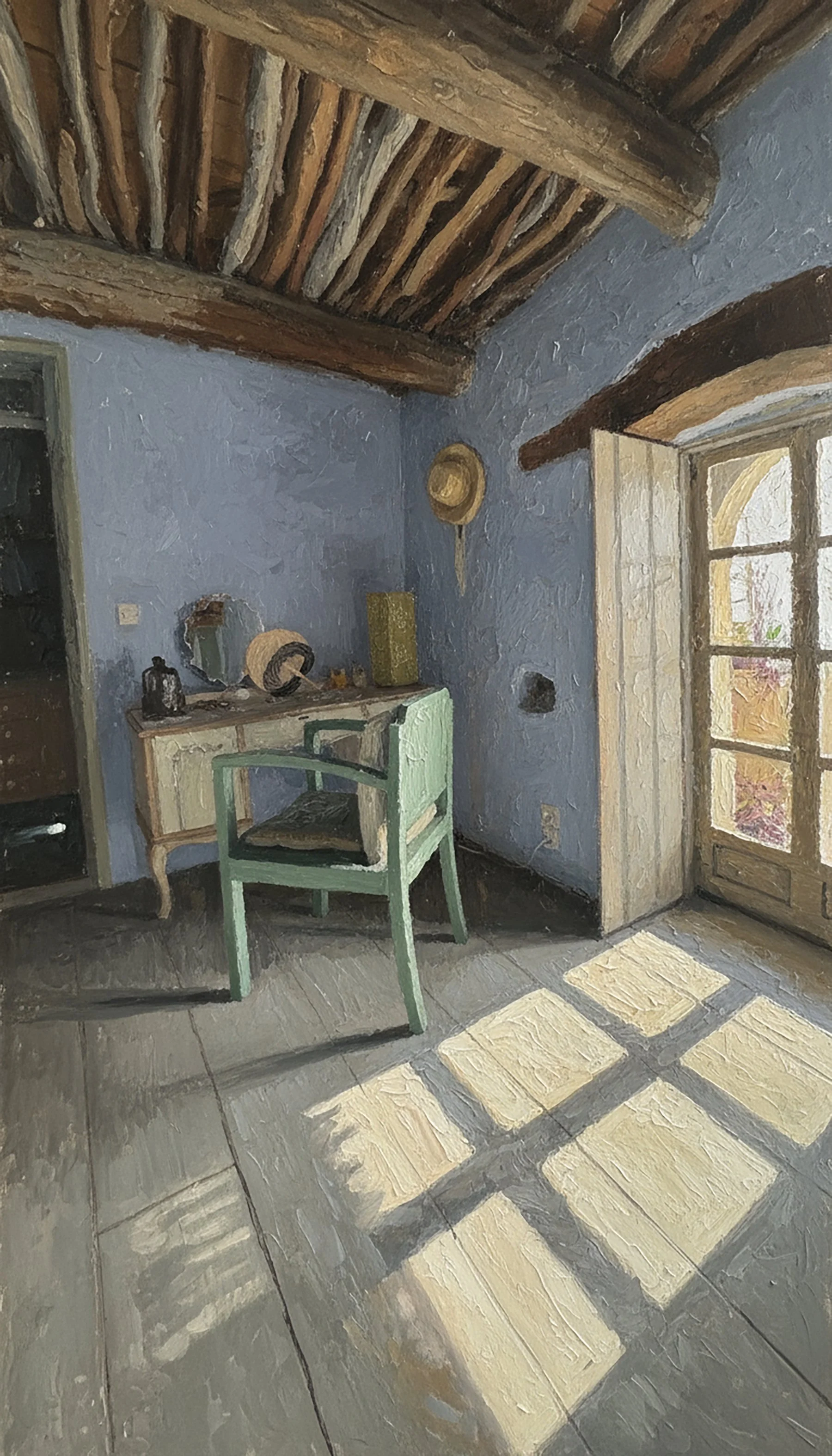 "Morning Light", Oil On Canvas, 9 x 16", 2024