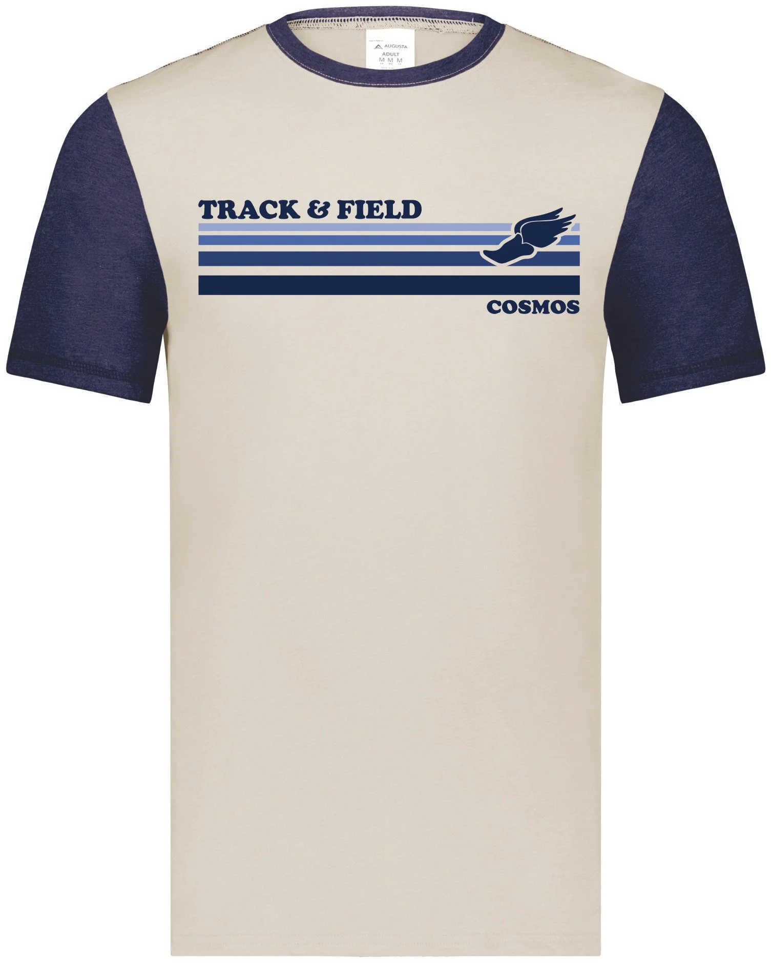 Track & Field Vintage Ringer Tee