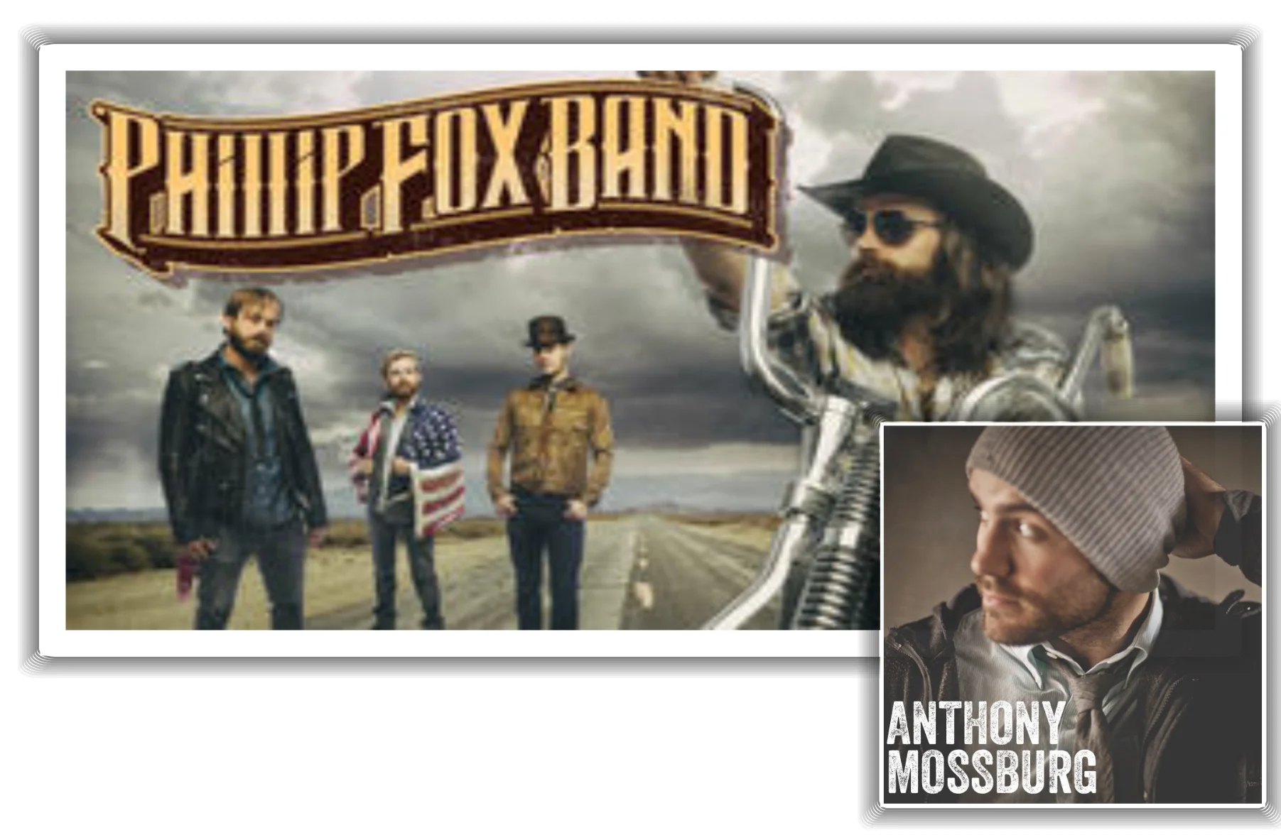 Phillip Fox Band with special guest Anthony Mossburg!