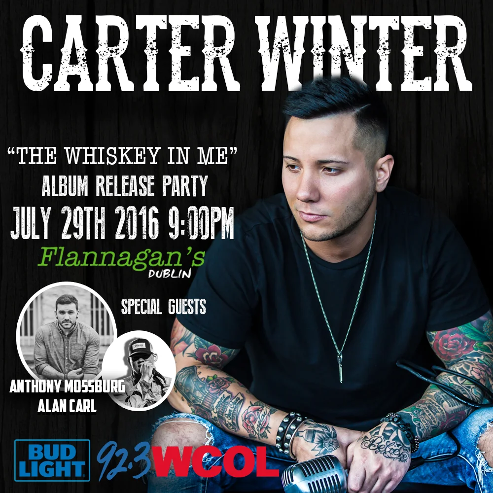 Carter Winter Album Release Concert - Columbus