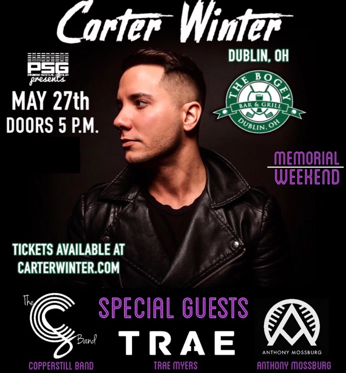 The Bogey - Dublin, OH w/ Carter Winter 