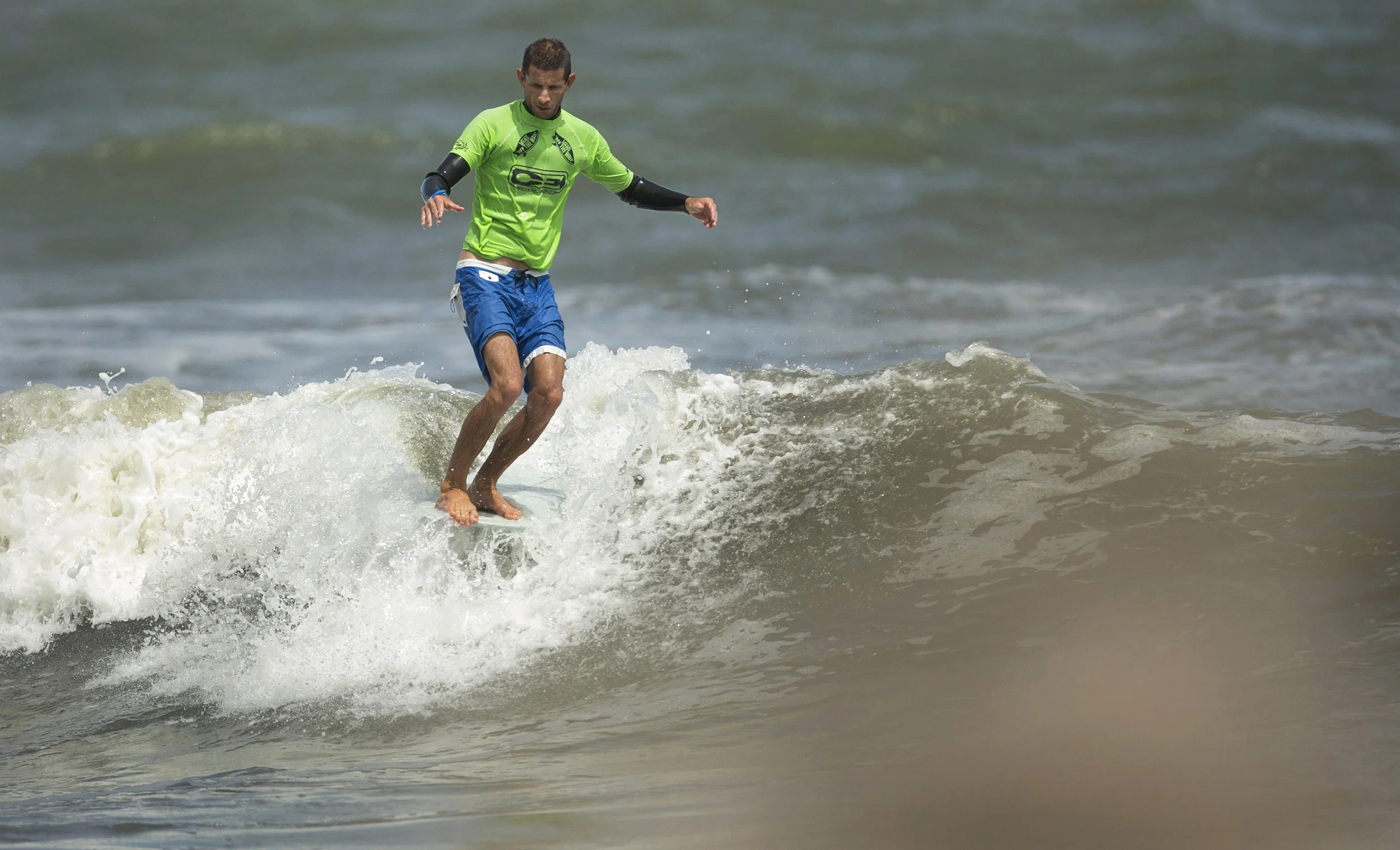 2013, Joel Tudor during the Coastal Edge ECSC.