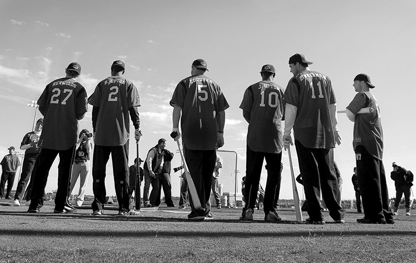 Mark Reynolds, B.J. Upton, Michael Cuddyer, Justin Upton, Ryan Zimmerman and David Wright.