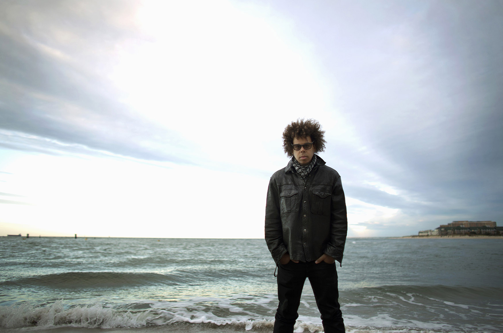 Portrait of musician Jake Clemons, the nephew of the late Clarence Clemons.