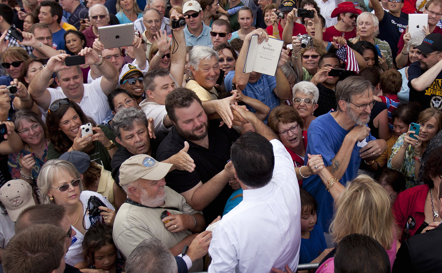 Republican presidential candidate Mitt Romney