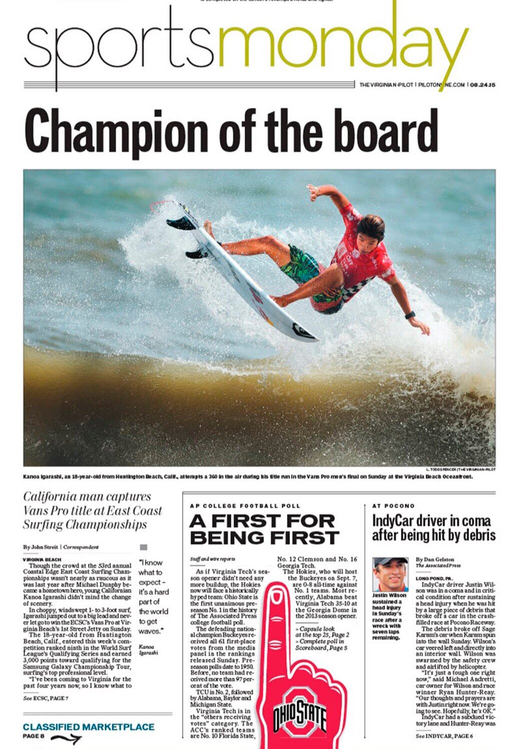 2015 ECSC The Virginian-Pilot