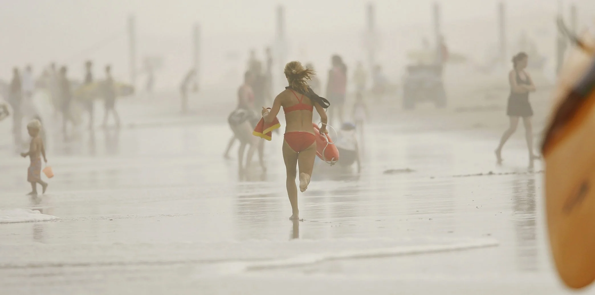  Lifeguard Morgan Wall Croatan Beach Hurricane Bill 2009  