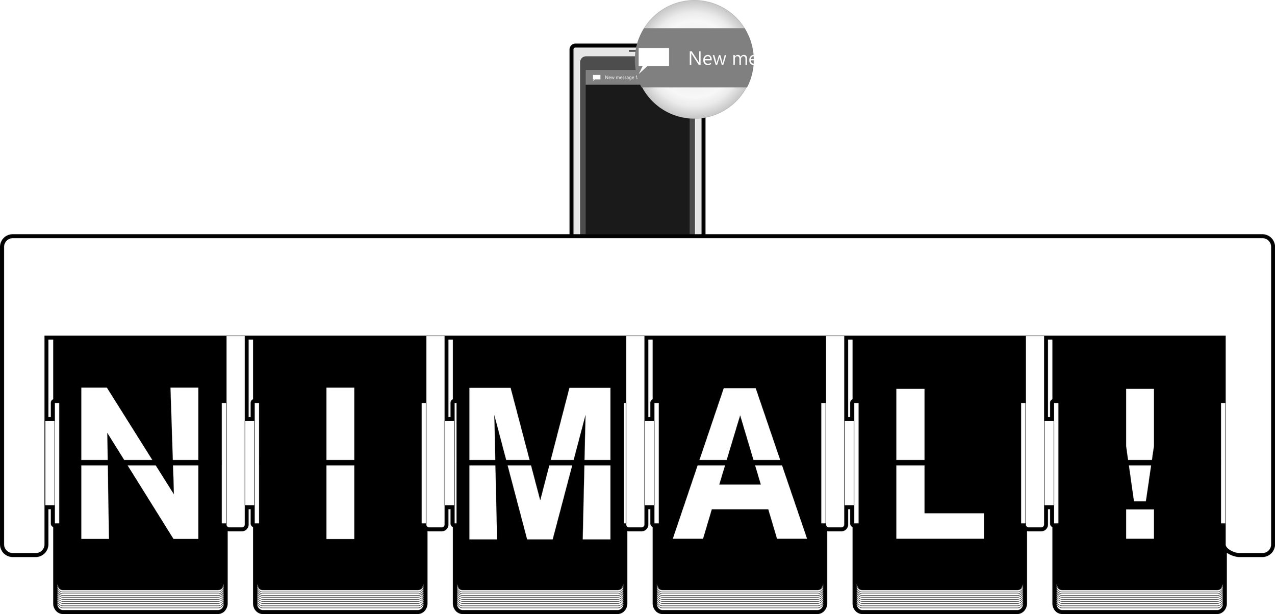 P7. Once the installation has finished showing the text, the user's phone will receive the multi-media content if that memory has any. 