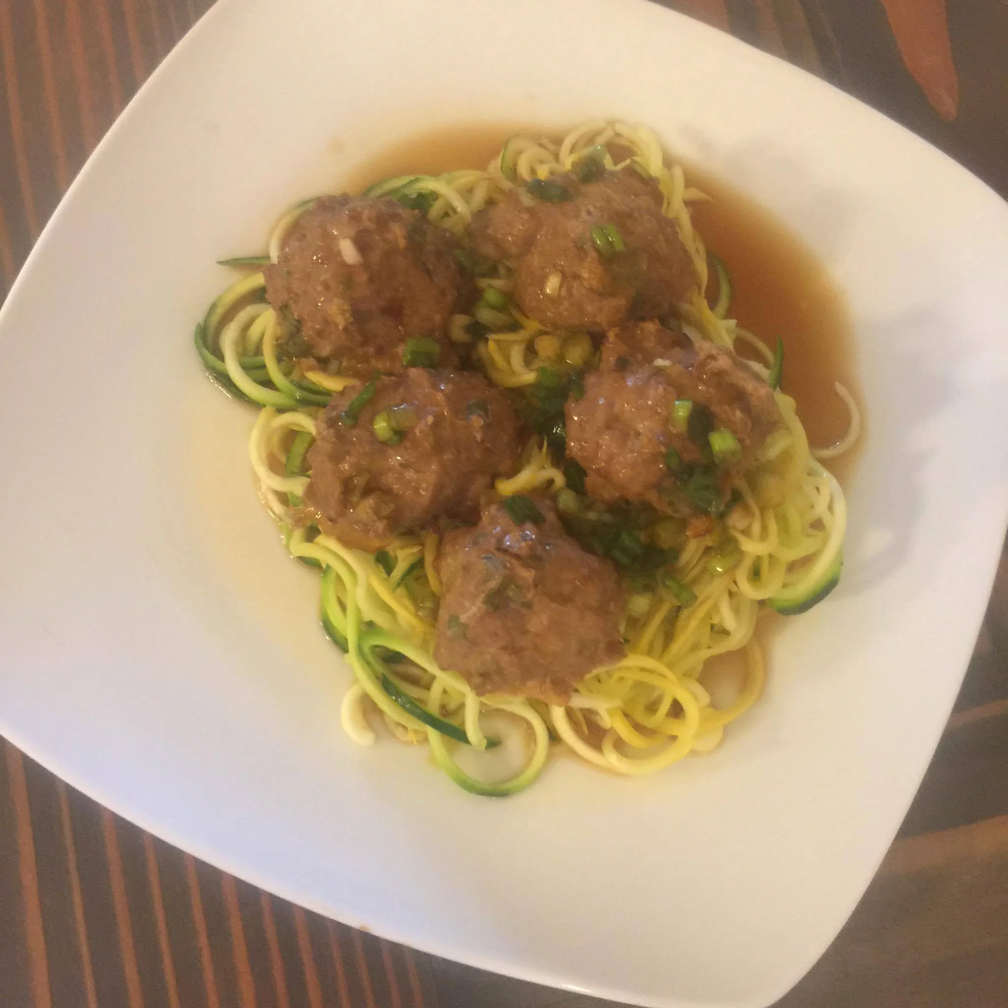 Asian Turkey Meatballs