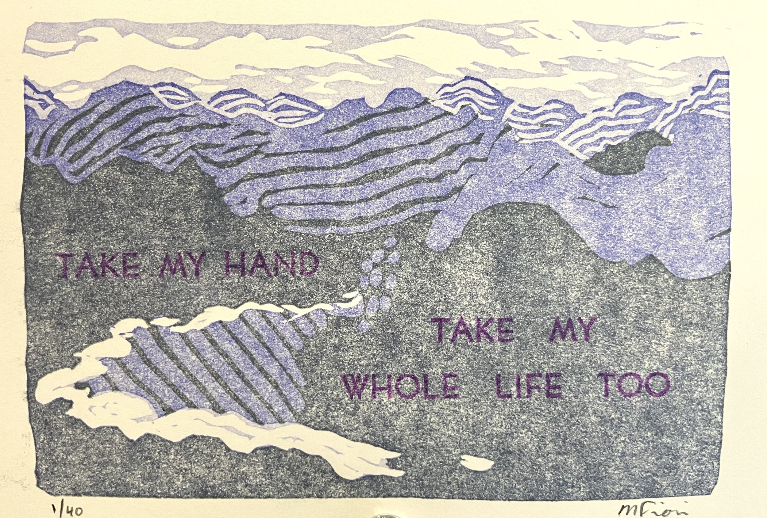 Mountains Print