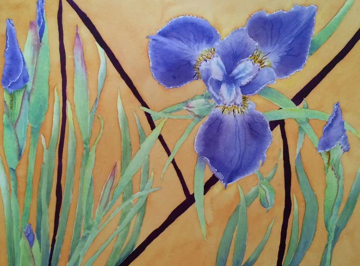 Iris Window, Dawn M. Nelson © 2015