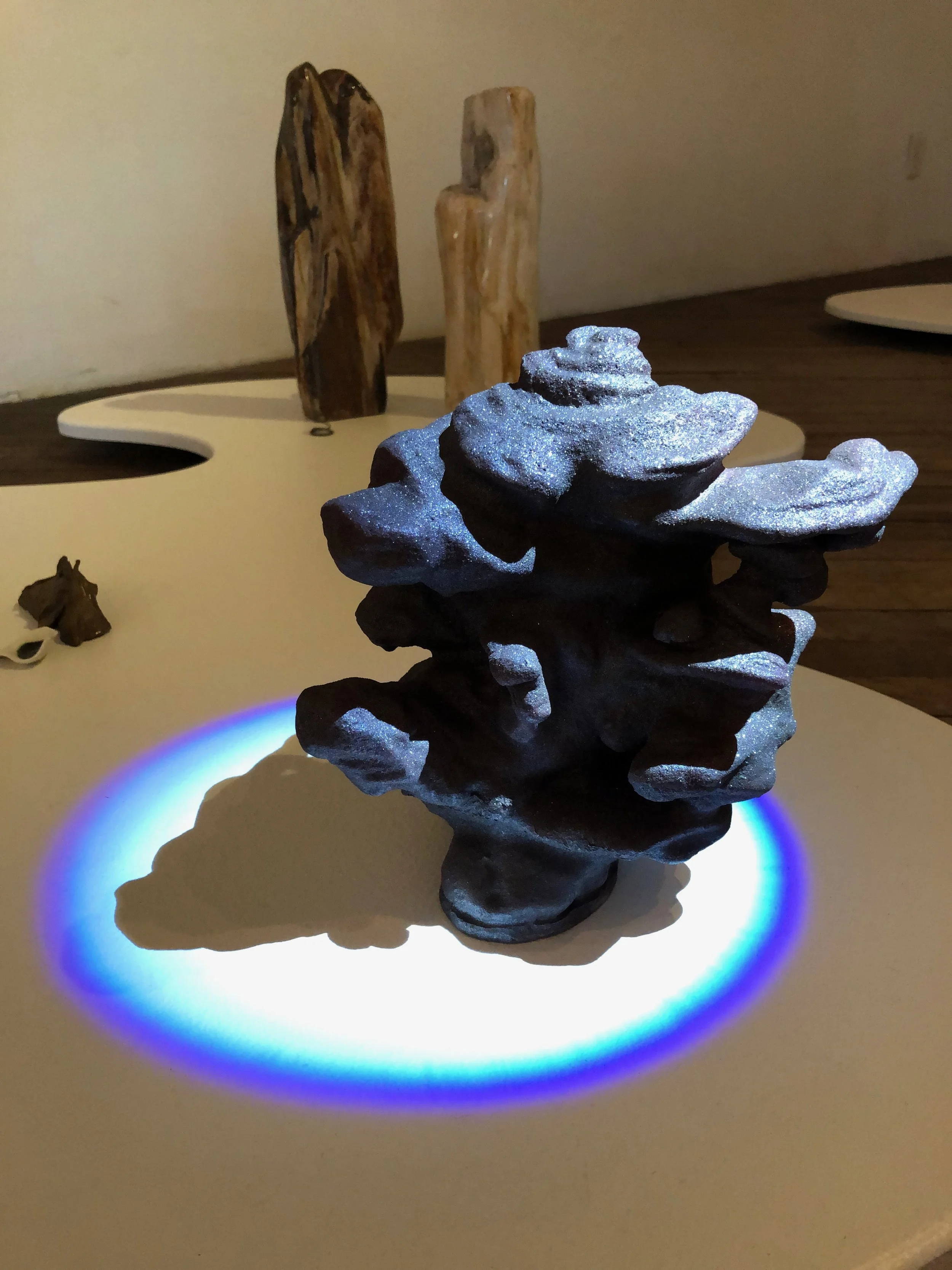 urethane foam, resin, metallic pigment,