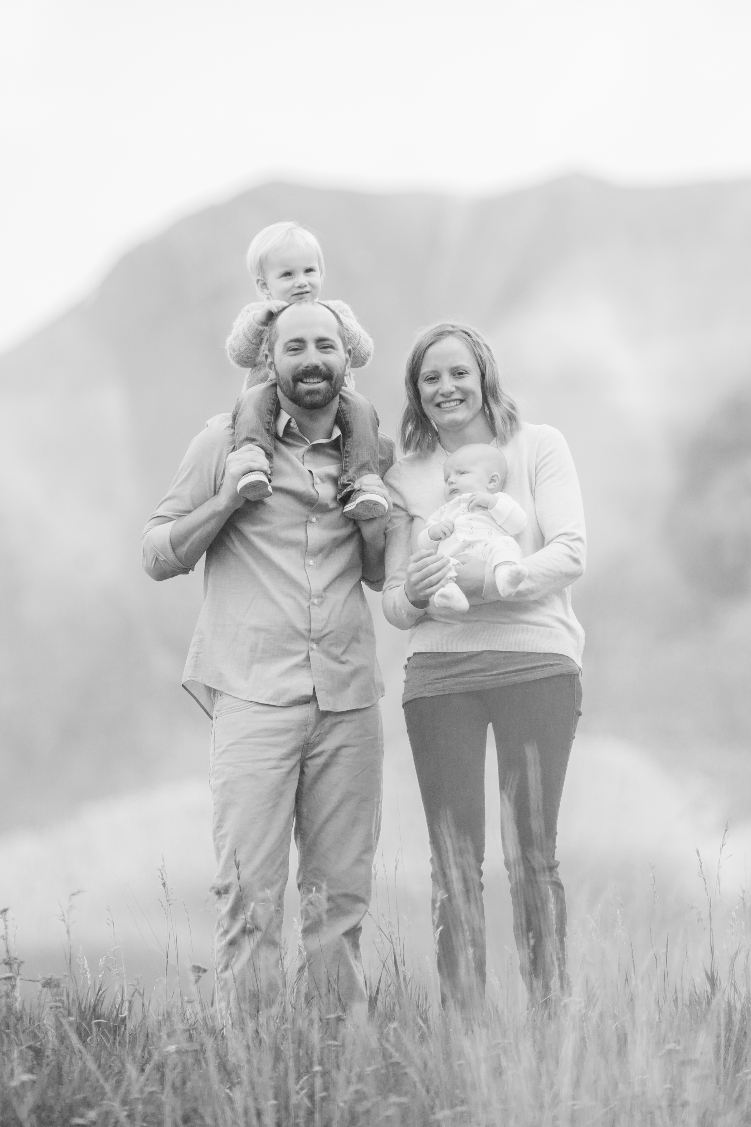 Telluride Family Photography - Black and White