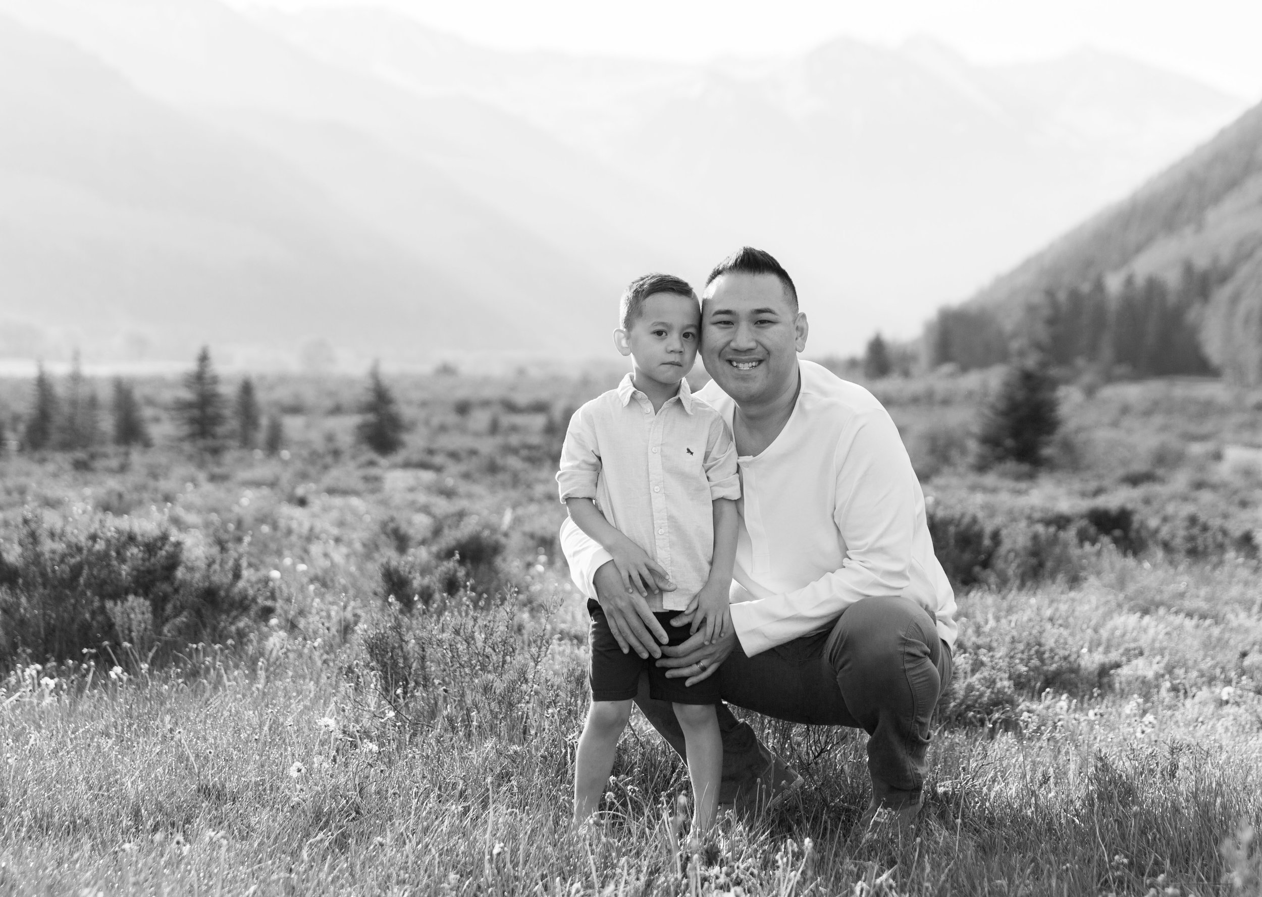 Telluride Family Photography - Dad and Son