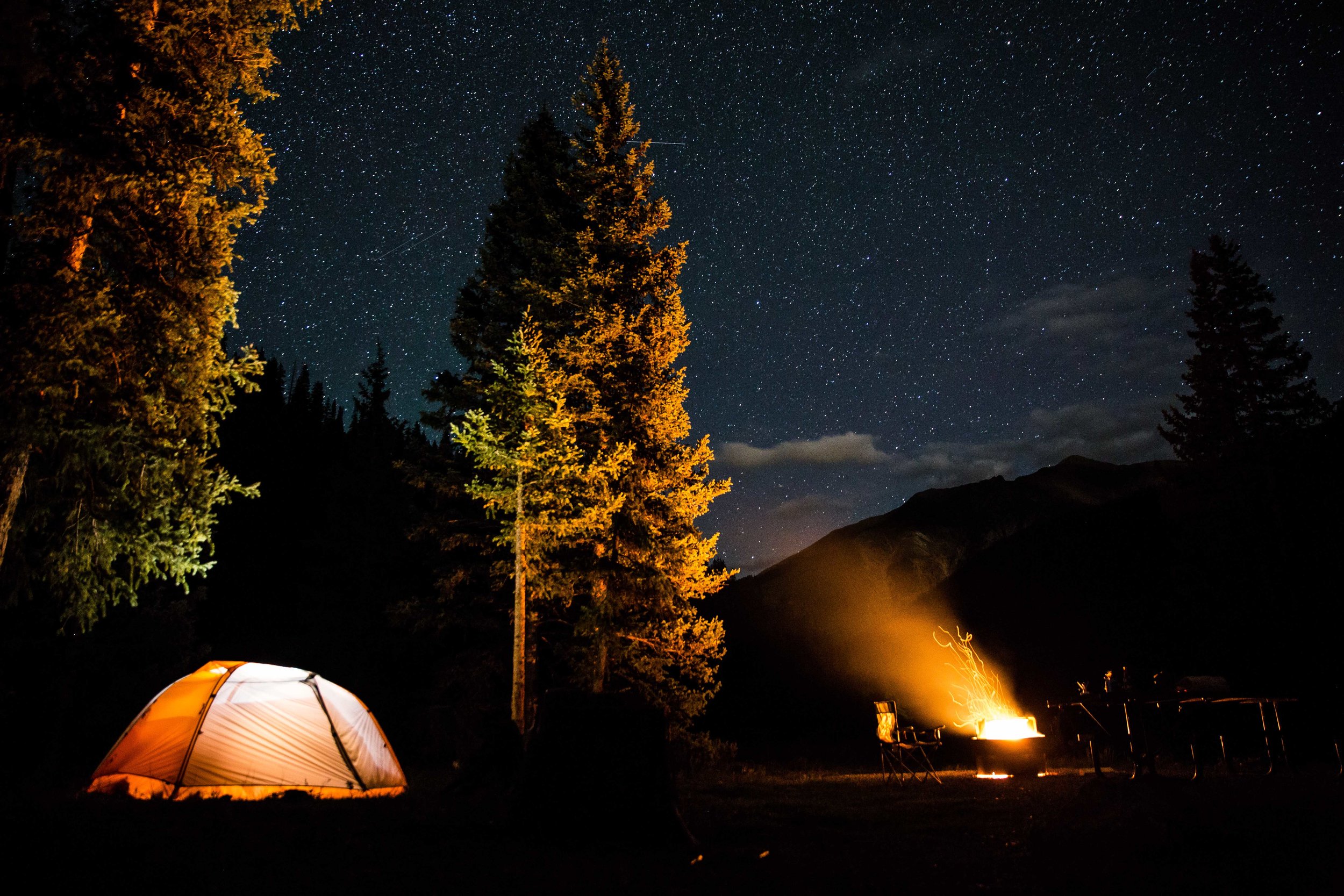 Telluride Adventure Photography - Camping