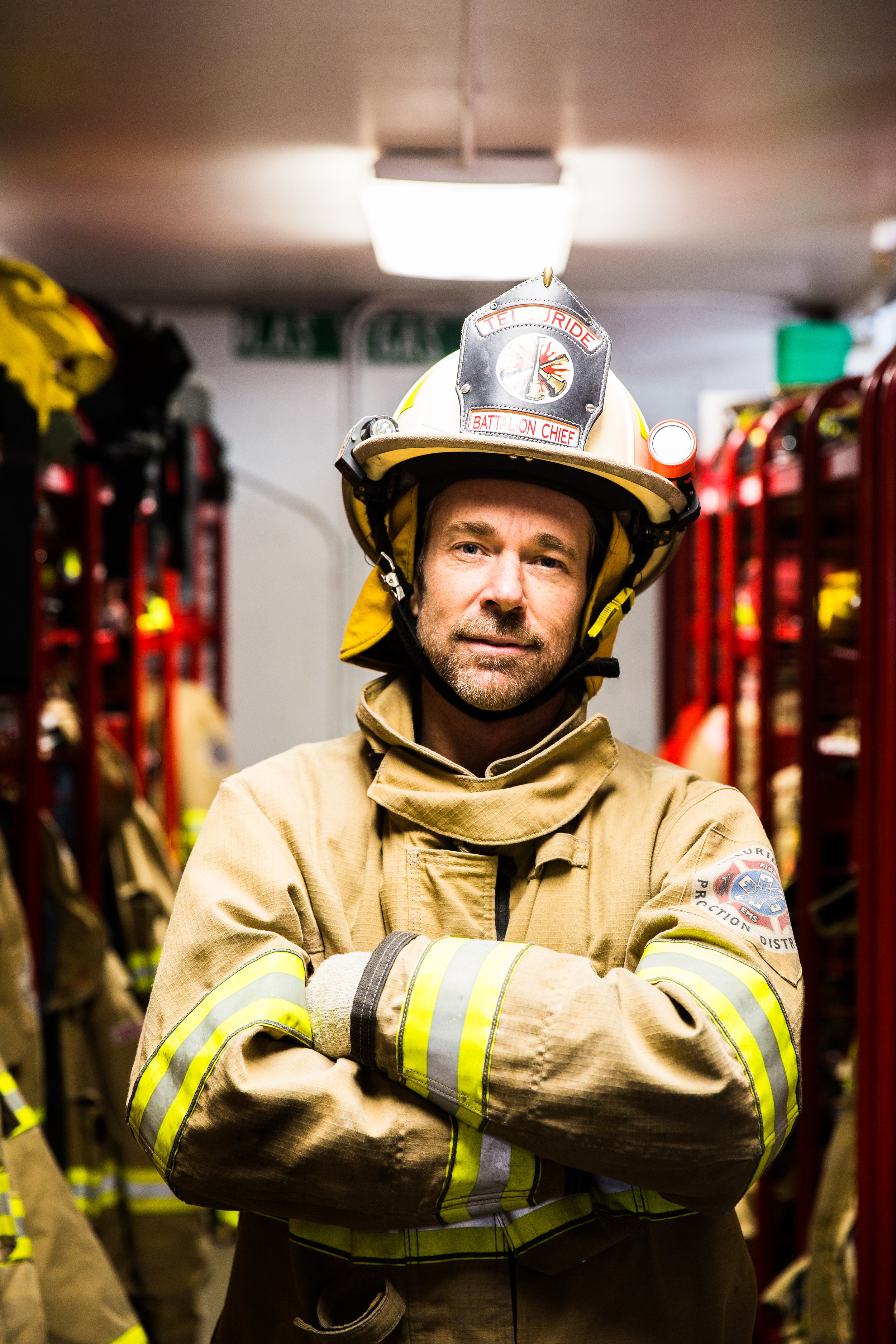 Telluride Portrait Photography - Firefighter Portrait