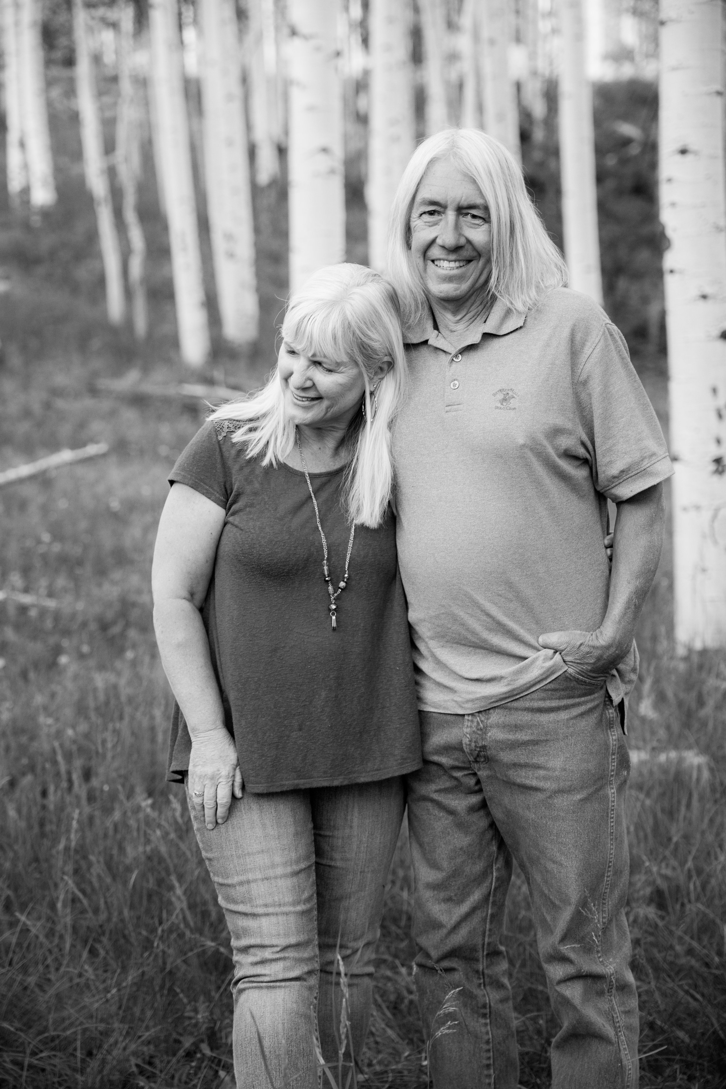 Telluride Engagement Photography - Black and White