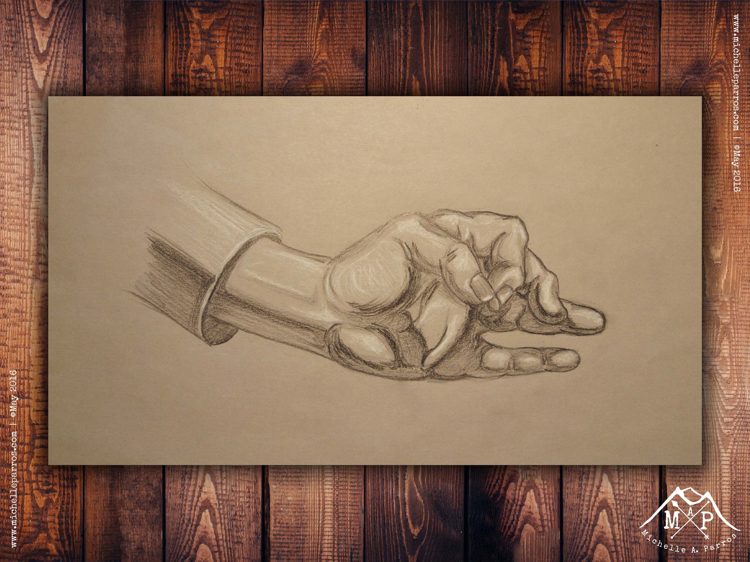 Study-sketch from Classic Human Anatomy by Valerie L. Winslow