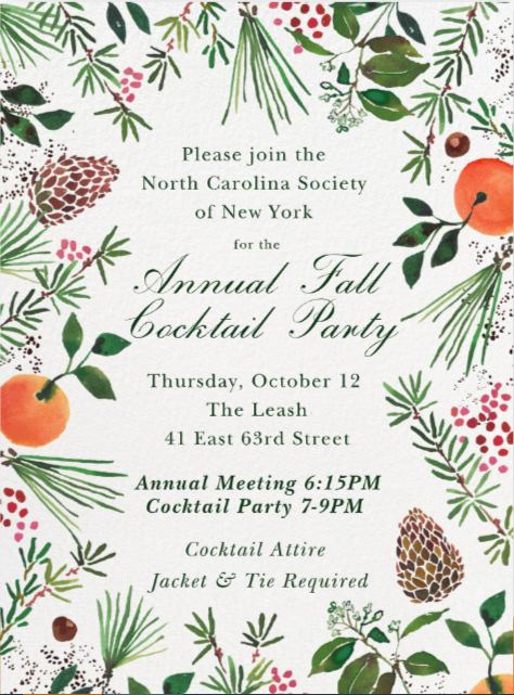 2023 Annual Fall Cocktail Party 